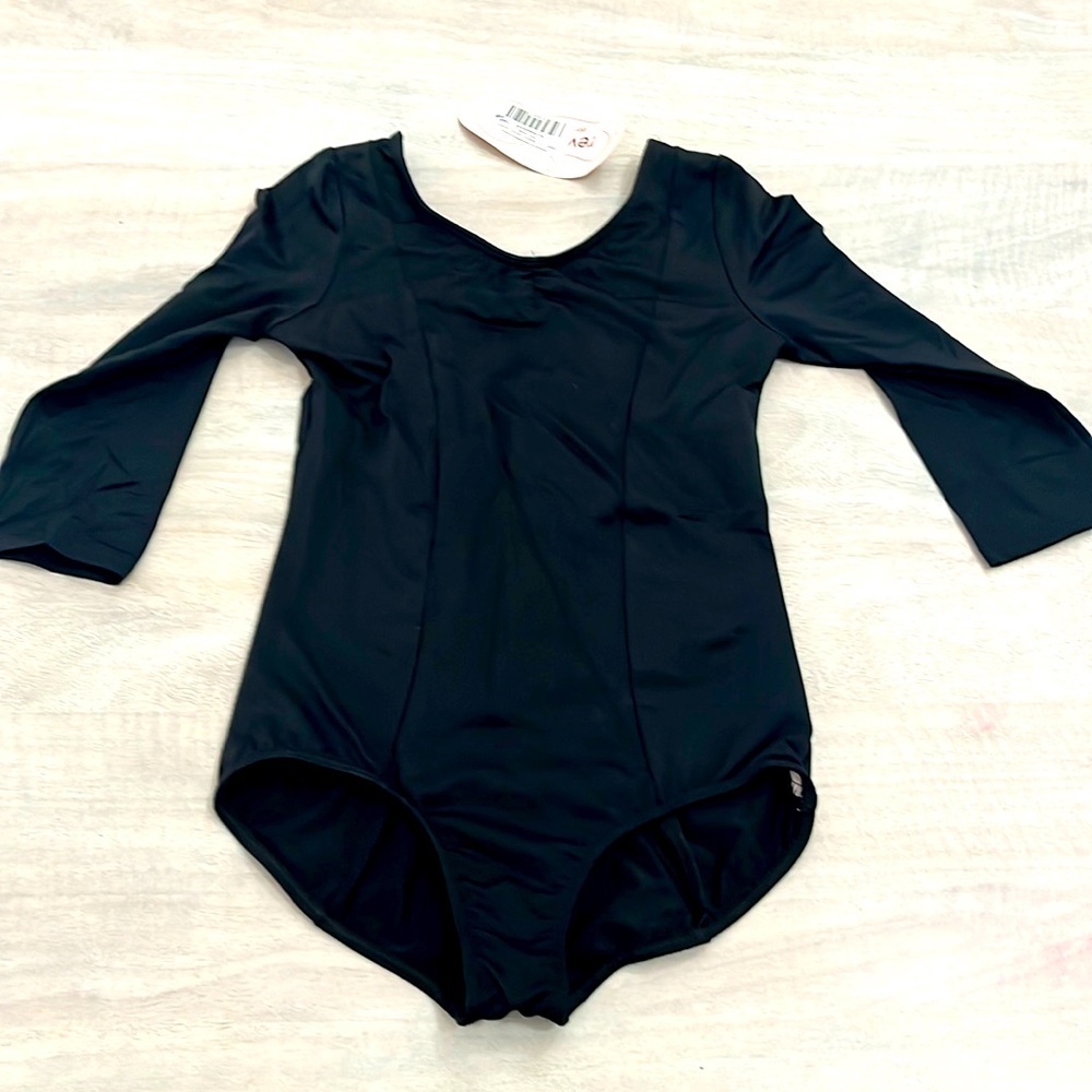 NWT classic 3/4 sleeve dance leotard size LC ( see size chart)
